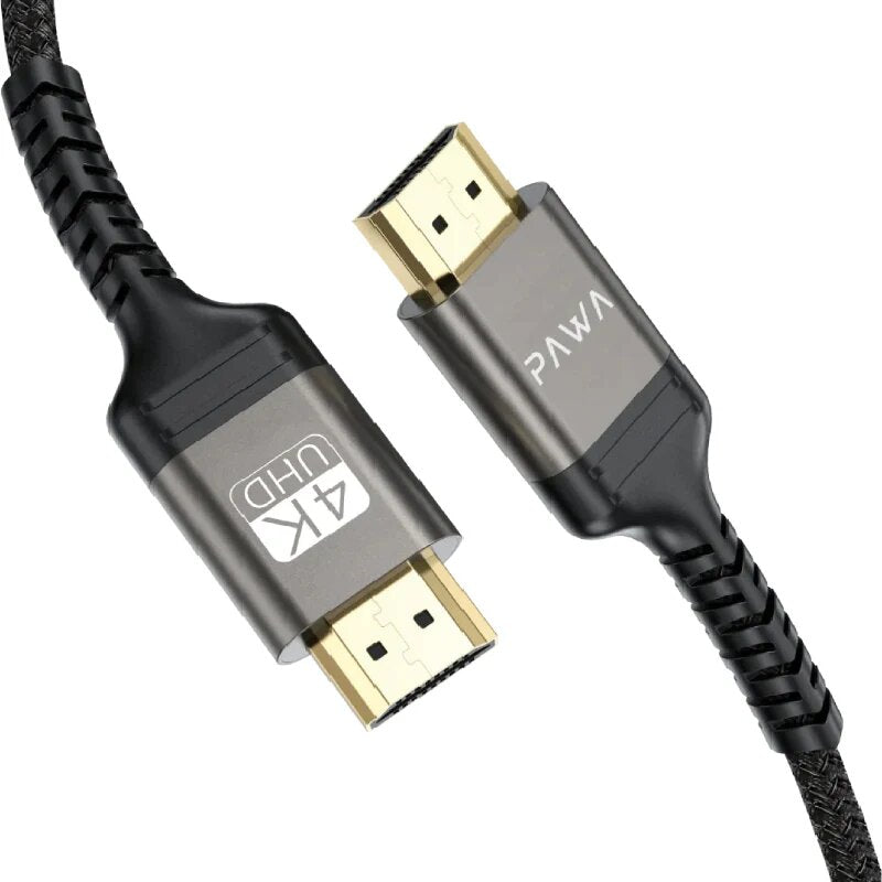 Pawa El-Caro Series Braided HDMI to HDMI 4K Cable 3M (PW-ELHD4K3M) Pawa El-Caro Series Braided HDMI to HDMI 4K Cable 3M (PW-ELHD4K3M)
